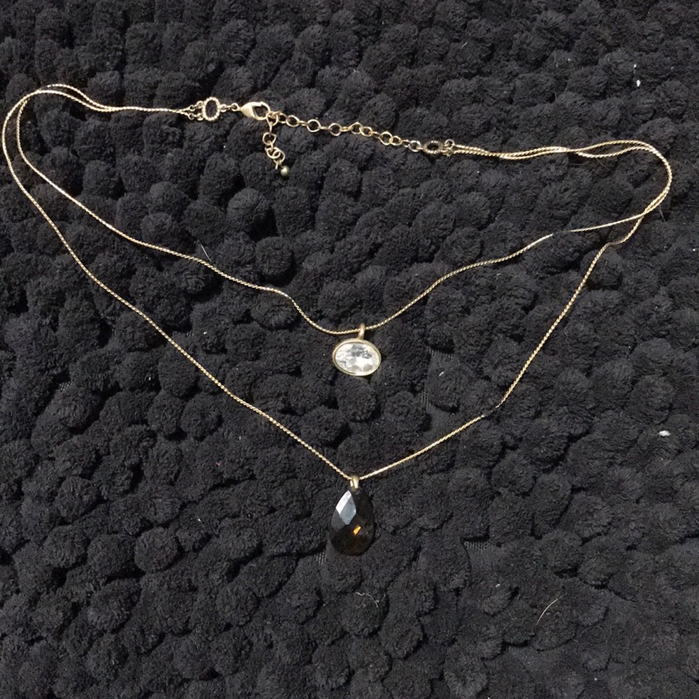 Double Gold Necklace